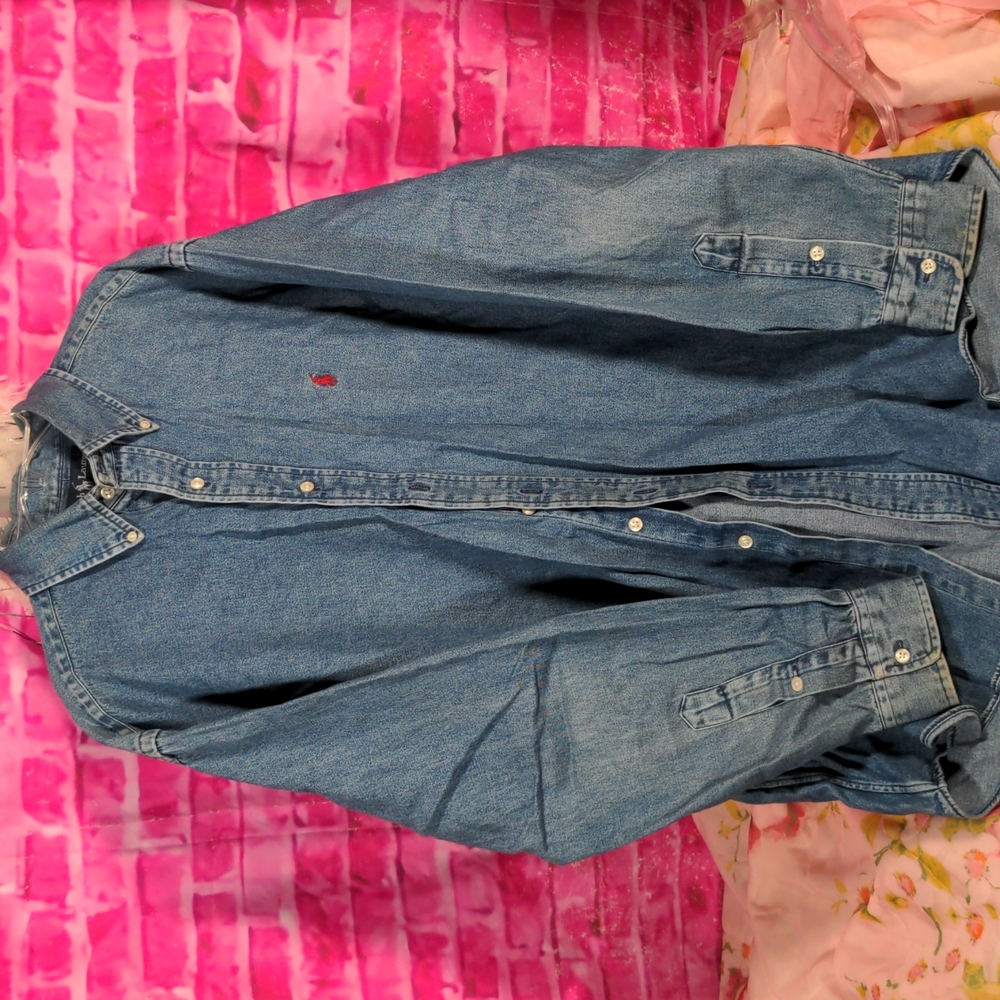 Ralph Lauren Soft Jean Button Up